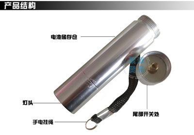 美斯樂822高品質(zhì)迷你手電筒 便攜遠射的照明利器